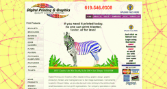Desktop Screenshot of digitalprintingsd.com
